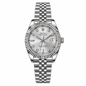 Crown Datejust Silver
