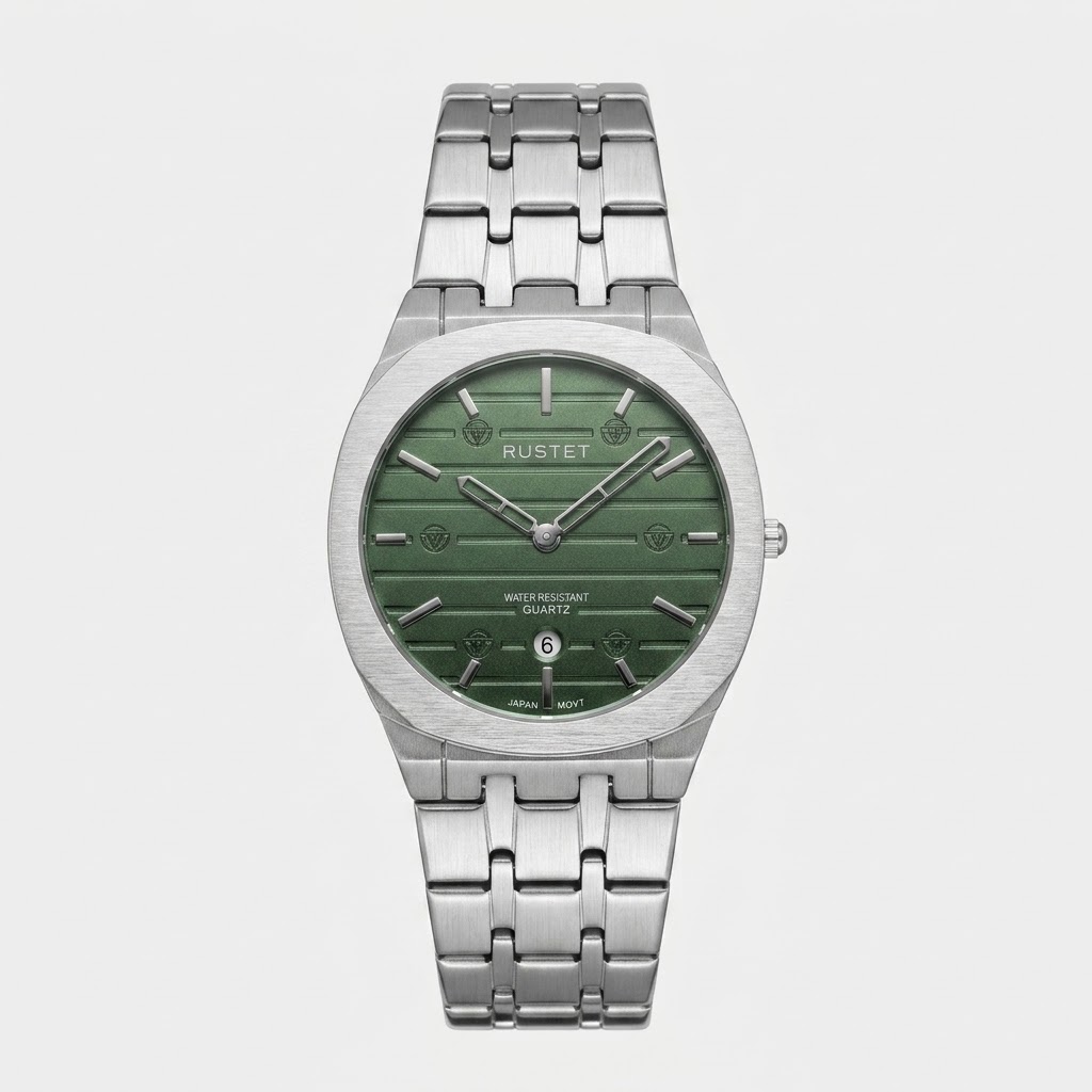 Rustet Steel Sport Watch Green