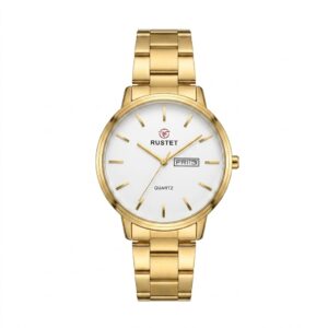 Rustet Gold Quartz Watch
