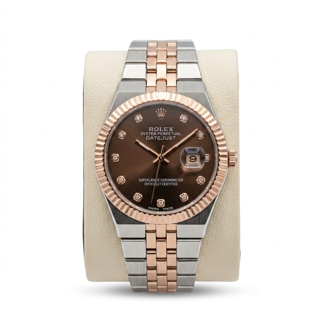 Rolex Datejust Chocolate Two-Tone